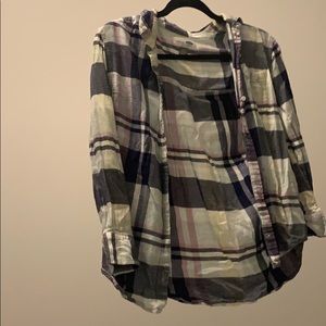 Old Navy Flannel Button Down